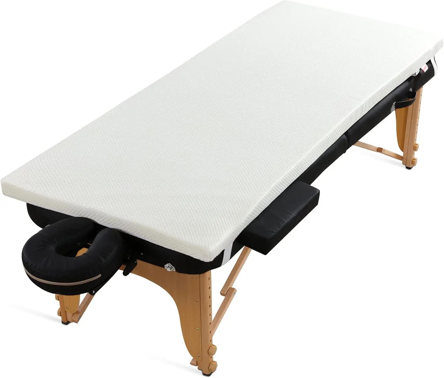 Memory Foam Mattress Topper, 73"x29"x3", Non-Slip, Washable Cover, Massage Table Pad
Memory Foam Mattress Topper, 73"x29"x3", Non-Slip, Washable Cover, Massage Table Pad