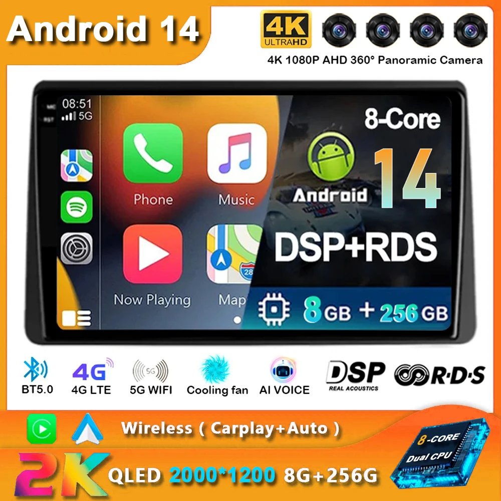 Android14 Car Radio For Renault Duster HM 2 II 2020 - 2021 Arkana 1 I 2019 - 2021 Navigation GPS Multimedia Player Stereo BT DSP
Android14 Car Radio For Renault Duster HM 2 II 2020 - 2021 Arkana 1 I 2019 - 2021 Navigation GPS Multimedia Player Stereo BT DSP