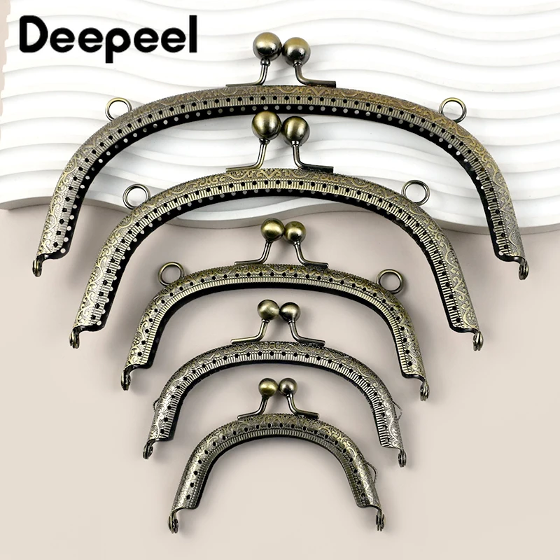 2/5Pcs 8-20cm Bronze Metal Bag Handle Purse Frame DIY Handmade Sewing Brackets Handbag Wallet Clourse Lock Bags Accessories
2/5Pcs 8-20cm Bronze Metal Bag Handle Purse Frame DIY Handmade Sewing Brackets Handbag Wallet Clourse Lock Bags Accessories
