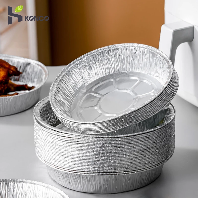 10PCS Air Fryer Disposable Tinfoil Liner Oil-proof Aluminum Foil Tin Box Baking Paper for Air Fryer BBQ Drip Pan Tray
10PCS Air Fryer Disposable Tinfoil Liner Oil-proof Aluminum Foil Tin Box Baking Paper for Air Fryer BBQ Drip Pan Tray
