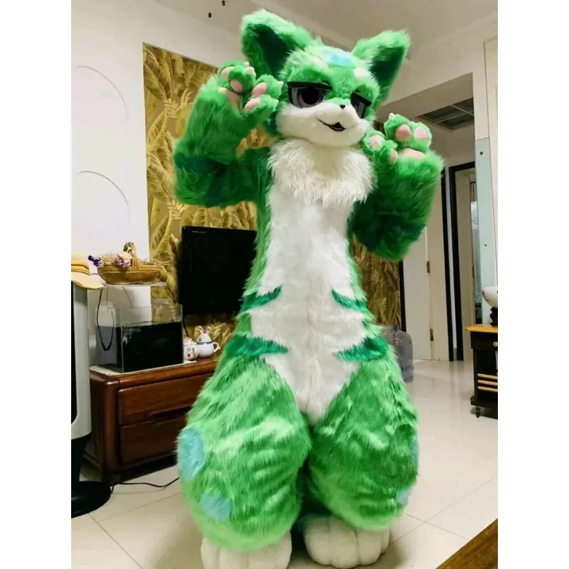 Husky Dog Mascot Costume Walking Halloween Suit Mid-length Fur All-in-one Fox Cosplay Costume
Husky Dog Mascot Costume Walking Halloween Suit Mid-length Fur All-in-one Fox Cosplay Costume