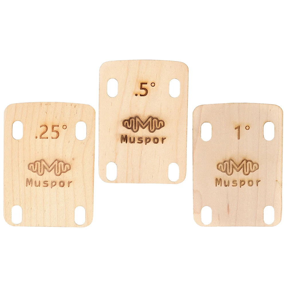 3 Pcs Guitar Neck Spacer Bass Shims Instruments Component Gasket Musical Sound Connection Replacement Accessories Maple Parts
3 Pcs Guitar Neck Spacer Bass Shims Instruments Component Gasket Musical Sound Connection Replacement Accessories Maple Parts