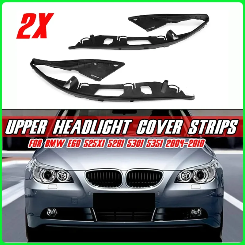 63126934511 63126934512 Pair Headlight Lens Seal Gasket For BMW E60 5 Series 2004-2010 Car Headlight Rubber Sealing Strip Trim 
63126934511 63126934512 Pair Headlight Lens Seal Gasket For BMW E60 5 Series 2004-2010 Car Headlight Rubber Sealing Strip Trim