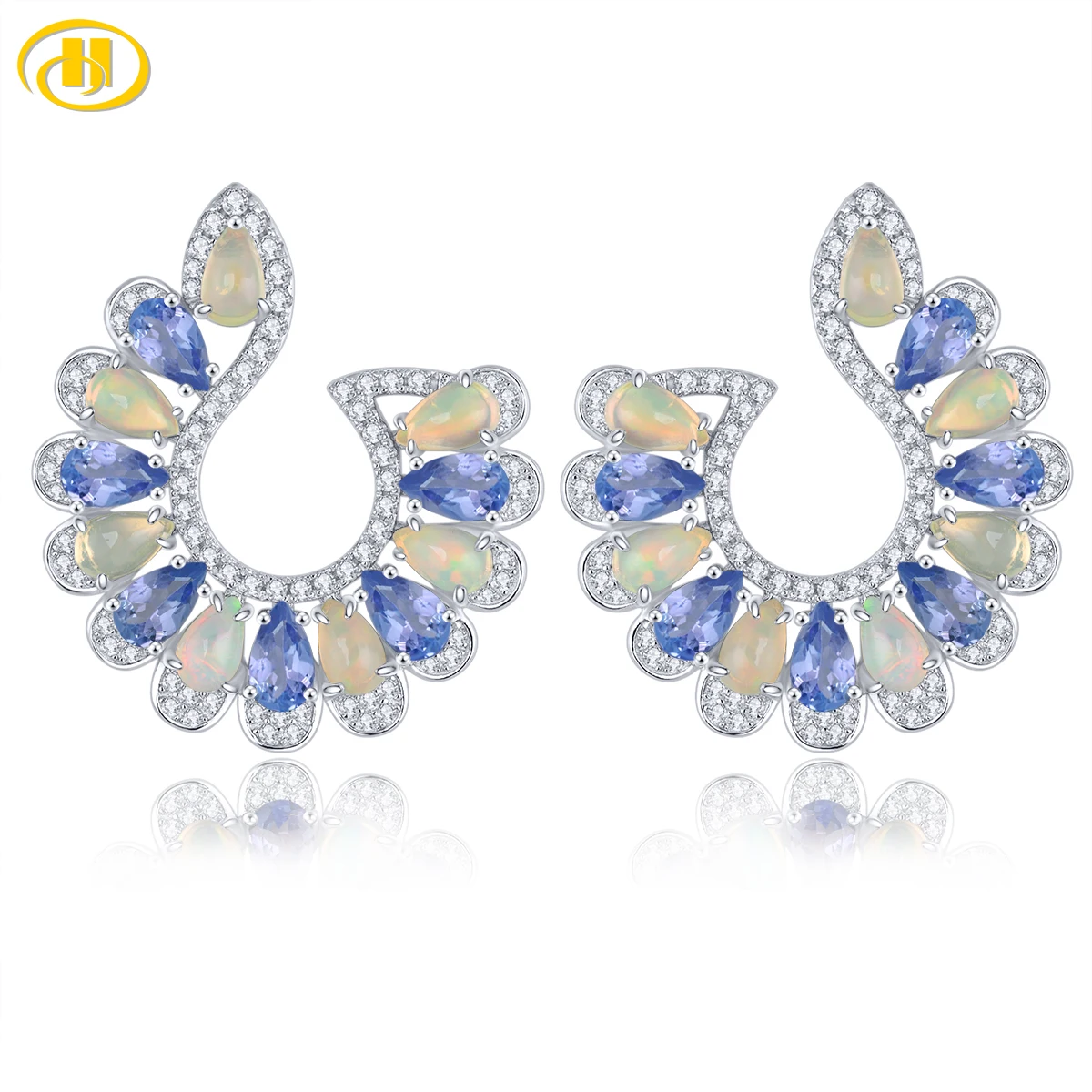 Natural Tanzanite Opal Solid Sterling Silver Stud Earring 4.3 Carats Genuine Gemstone Gorgerous Fine Jewelry Design Anniversary
Natural Tanzanite Opal Solid Sterling Silver Stud Earring 4.3 Carats Genuine Gemstone Gorgerous Fine Jewelry Design Anniversary