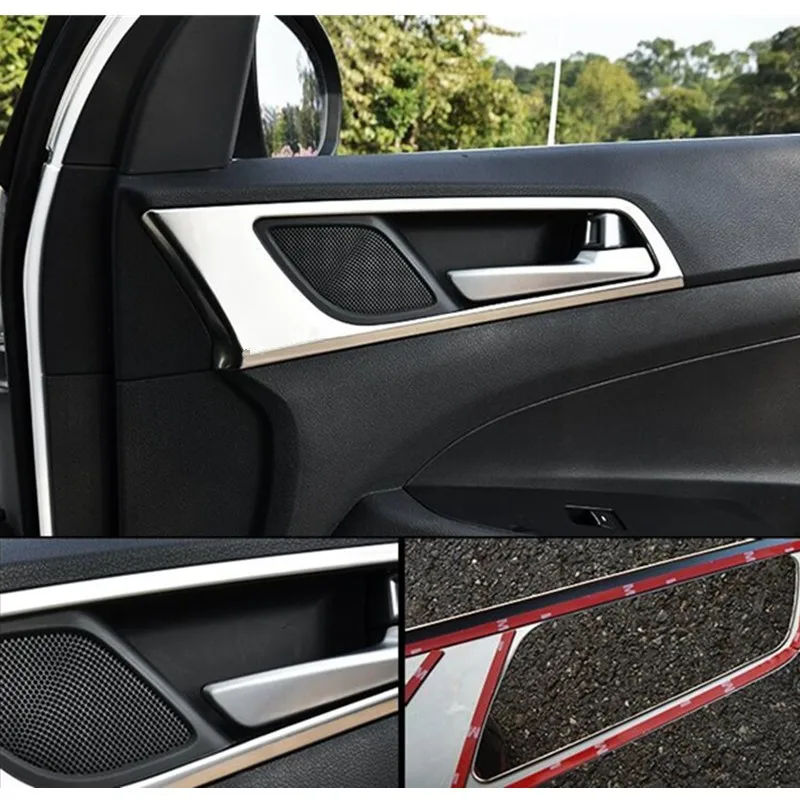 For Hyundai Tucson 2015 2016 2017 2018 Inner Door Handle Cover Bezel Garnish Trim Inside Frame Bowl Catch Car Sticker
For Hyundai Tucson 2015 2016 2017 2018 Inner Door Handle Cover Bezel Garnish Trim Inside Frame Bowl Catch Car Sticker