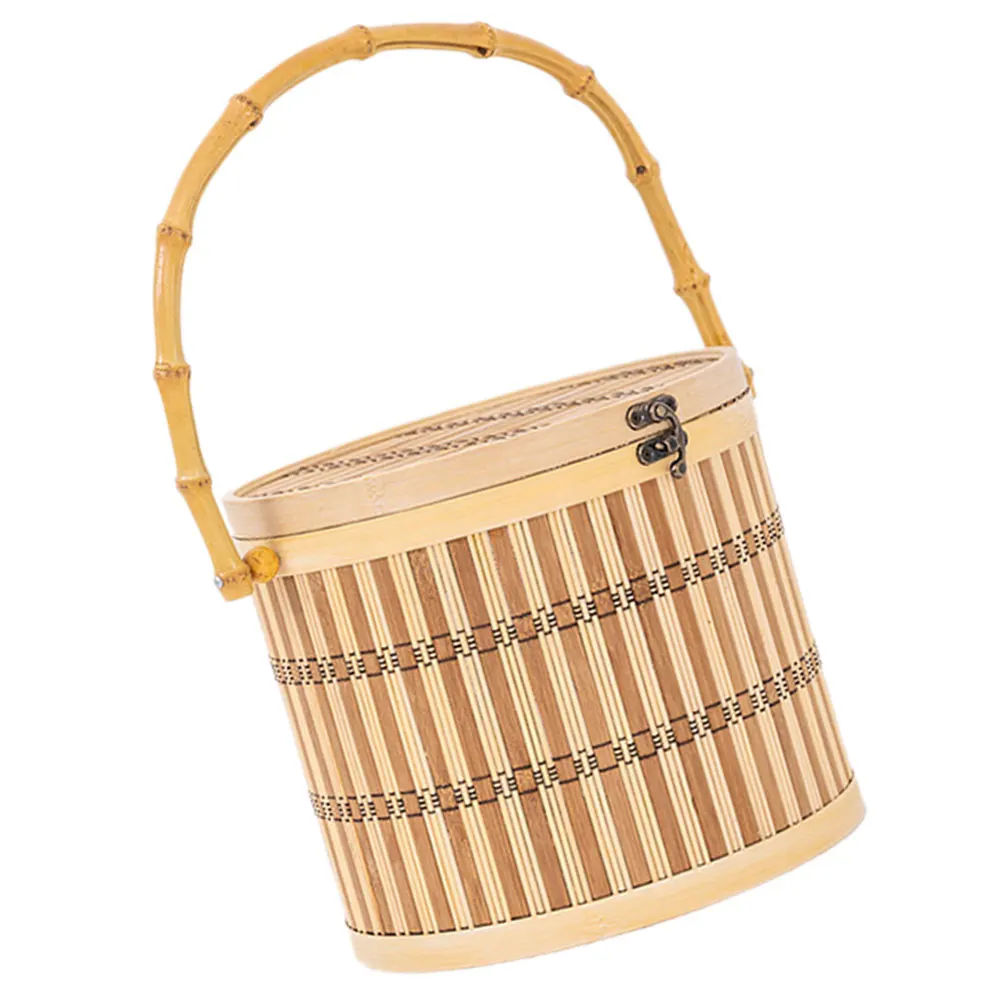 Бамбуковая корзина для хранения, большая емкость, портативные корзины для пикника, ганизеров для фруктов, закусок, овощей, бытовой контейнер
Бамбуковая корзина для хранения, большая емкость, портативные корзины для пикника, ганизеров для фруктов, закусок, овощей, бытовой контейнер