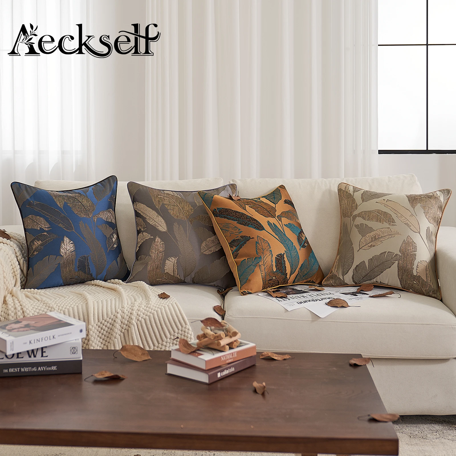 Aeckself Luxury American Vintage Rustic Leaves Cushion Cover Home Decor for Living Room Sofa Bedroom
Aeckself Luxury American Vintage Rustic Leaves Cushion Cover Home Decor for Living Room Sofa Bedroom