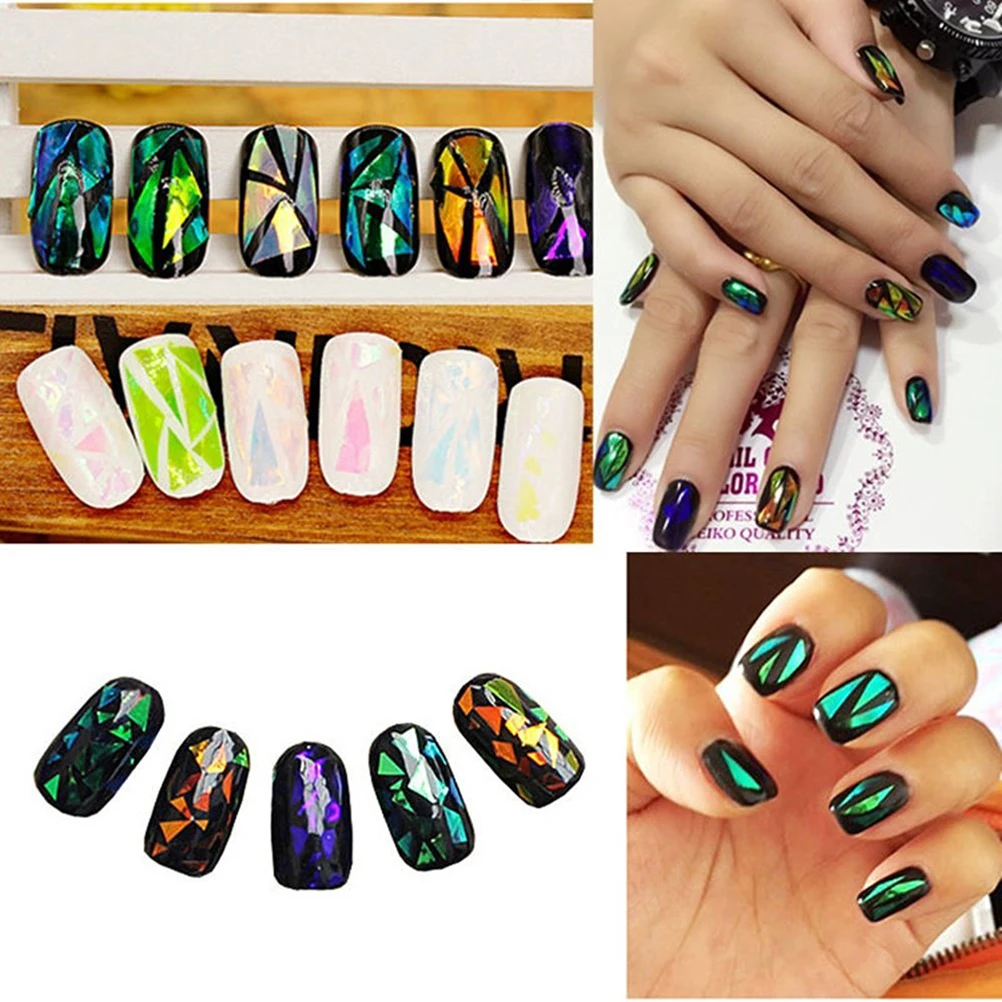 5 Pcs Glazed Paper Stickers Nail Foil Lovely Design Lightweight Portable DIY Nail Art Broken Glass Foils Decal Sticker
5 Pcs Glazed Paper Stickers Nail Foil Lovely Design Lightweight Portable DIY Nail Art Broken Glass Foils Decal Sticker