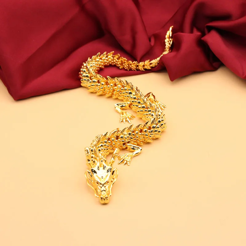 Brass Five-Claw Dragon Ornament with Movable Handle Large Five-Claw Dragon Ornament Fortune-Attracting Chinese Dragon Ornament C
Brass Five-Claw Dragon Ornament with Movable Handle Large Five-Claw Dragon Ornament Fortune-Attracting Chinese Dragon Ornament C