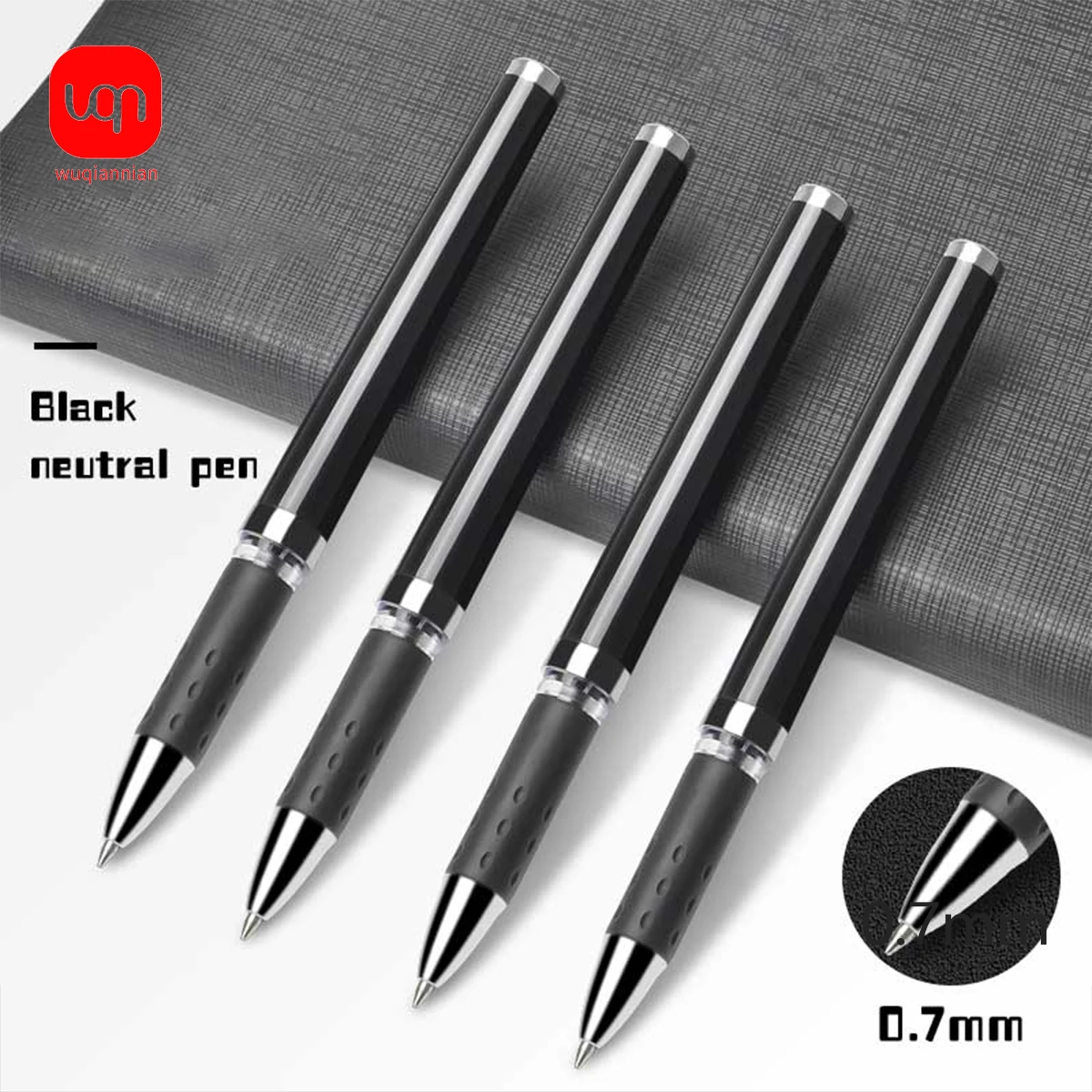 WQN-3/6/12PCS Black Neutral 0.7mm high quality Ink Business Signature Pen Suitable For School And Office Stationery
WQN-3/6/12PCS Black Neutral 0.7mm high quality Ink Business Signature Pen Suitable For School And Office Stationery