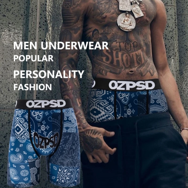 5Pcs Sexy Summer Men Boxer Underwear Breathable Printed Men's Panties Underpants Male Plus Size Man Boxer Briefs Man Boxershorts
5Pcs Sexy Summer Men Boxer Underwear Breathable Printed Men's Panties Underpants Male Plus Size Man Boxer Briefs Man Boxershorts