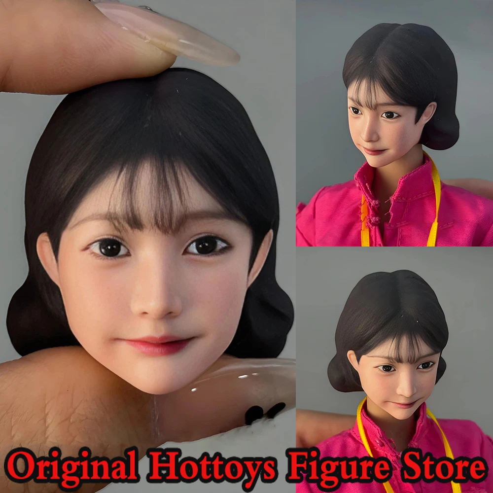 In Stock 1/6 Scale Female Soldier Head Sculpture Cute Sweet Girl Mini Head Carving For 12-inches Action Figure Model Doll Toys
In Stock 1/6 Scale Female Soldier Head Sculpture Cute Sweet Girl Mini Head Carving For 12-inches Action Figure Model Doll Toys