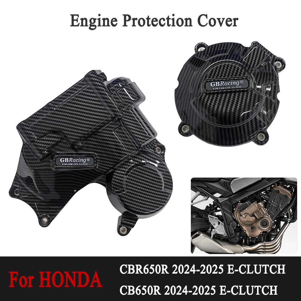 CB650R 2025 Moto Engine Protection For HONDA CBR650R & CB650R 2024-2025 E-CLUTCH Engine Cover Motorcycle Protective Covers Set
CB650R 2025 Moto Engine Protection For HONDA CBR650R & CB650R 2024-2025 E-CLUTCH Engine Cover Motorcycle Protective Covers Set