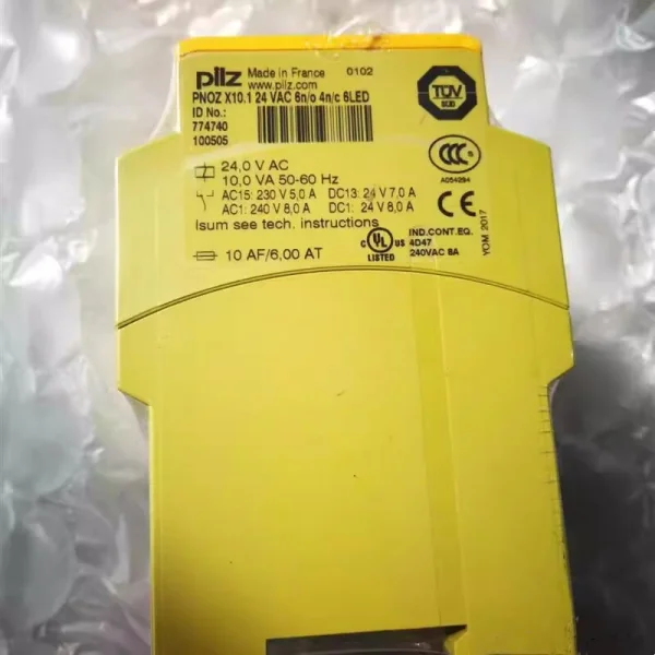 774740 X101 24-вакуумное реле безопасности, новое оригинальное точечное реле Plc
774740 X101 24-вакуумное реле безопасности, новое оригинальное точечное реле Plc