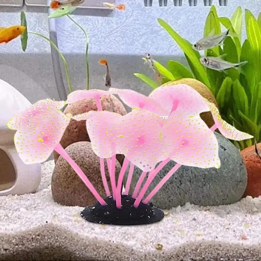Silicone Artificial Glowing Coral Lifelike Soft Coral Plants Ornament Undersea Luminous Coral Fish Tank Aquarium Decor
Silicone Artificial Glowing Coral Lifelike Soft Coral Plants Ornament Undersea Luminous Coral Fish Tank Aquarium Decor