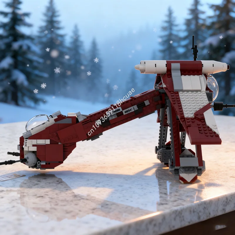 955pcs MOC Dropship Alternate Buit Star Battle Model Building Blocks Christmas Gifts Construction DIY Creative Brick Toys Kids
955pcs MOC Dropship Alternate Buit Star Battle Model Building Blocks Christmas Gifts Construction DIY Creative Brick Toys Kids