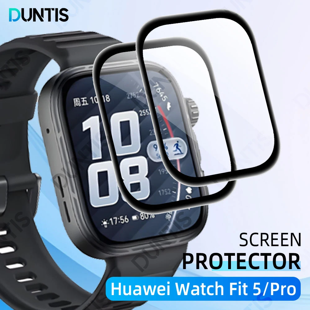 Screen Protector for Huawei Watch Fit 5 / 5 Pro 3D Curved Screen Protector Ultra-HD Full Coverage Protective Film Accessories
Screen Protector for Huawei Watch Fit 5 / 5 Pro 3D Curved Screen Protector Ultra-HD Full Coverage Protective Film Accessories