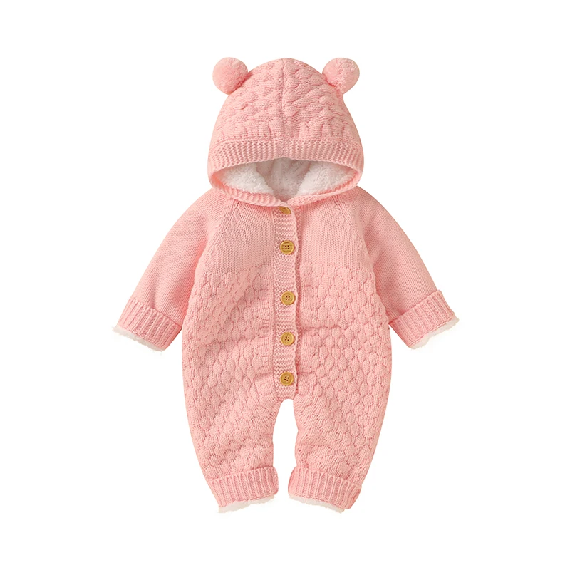 Baby Boys Girls Rompers Autumn Winter Hooded Full Sleeves Newborn Infant Unisex Jumpsuits Clothes 0-18m Children Outfits Outwear
Baby Boys Girls Rompers Autumn Winter Hooded Full Sleeves Newborn Infant Unisex Jumpsuits Clothes 0-18m Children Outfits Outwear