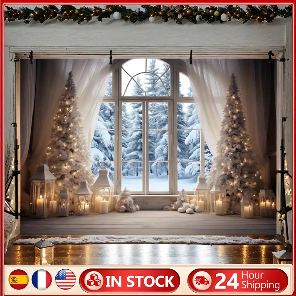 Xmas Tree Snow Background Banner 10x8FT Winter Snow Scene Xmas Party Decor Background Christmas Festival Party Banner
Xmas Tree Snow Background Banner 10x8FT Winter Snow Scene Xmas Party Decor Background Christmas Festival Party Banner