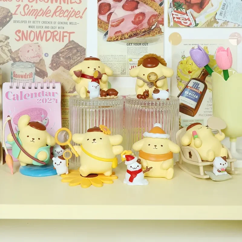 Sanrio Pom Pom Purin The Four Seasons Series Blind Box PomPomPurin Anime Action Figure Surprise Bag Collection Models Toys Gifts
Sanrio Pom Pom Purin The Four Seasons Series Blind Box PomPomPurin Anime Action Figure Surprise Bag Collection Models Toys Gifts