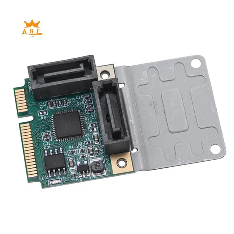 A08E-Mini PCI-E SATA 2-портовая карта контроллера SATA III 6G Mini PCI Express SATA3.0 Mini PCI Express SSD Прочная карта адаптера
A08E-Mini PCI-E SATA 2-портовая карта контроллера SATA III 6G Mini PCI Express SATA3.0 Mini PCI Express SSD Прочная карта адаптера