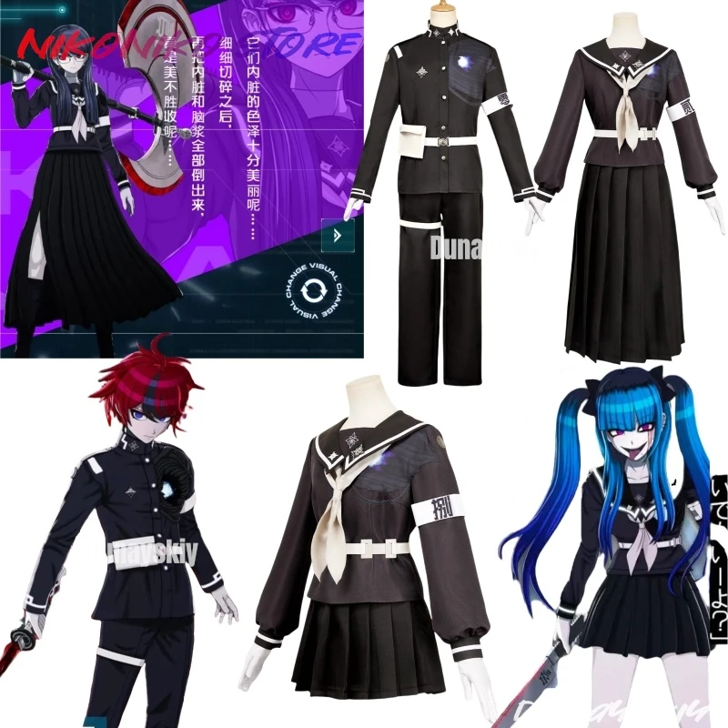 The Hundred Line Sumino Takumi Cosplay Fantasia Top Pants Amemiya Darumi Costume Disguise Boy Girl Adult Halloween Carnival Suit
The Hundred Line Sumino Takumi Cosplay Fantasia Top Pants Amemiya Darumi Costume Disguise Boy Girl Adult Halloween Carnival Suit
