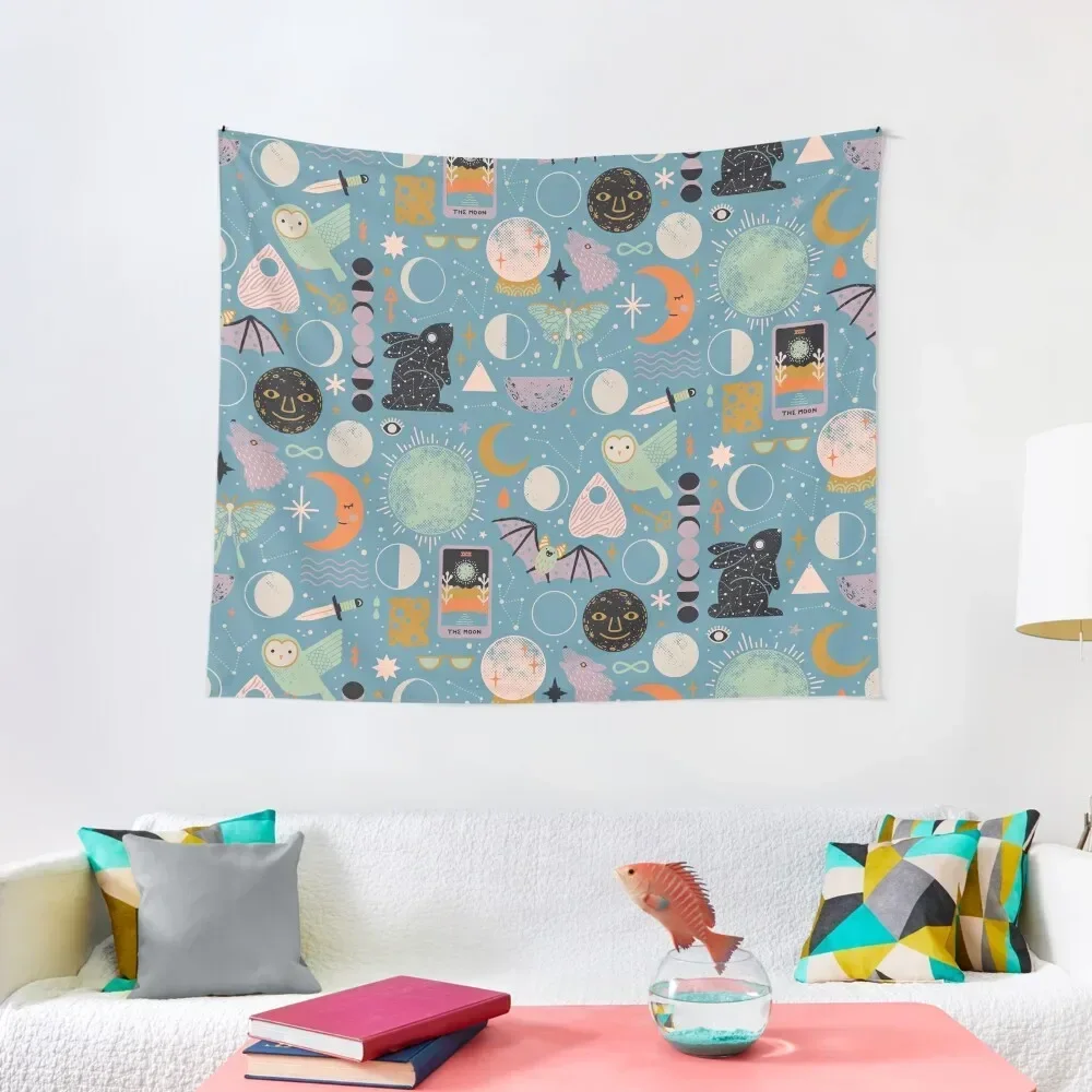 Lunar Pattern: Blue Moon Tapestry Wall Decoration Bedroom Decor Aesthetic Tapestry
Lunar Pattern: Blue Moon Tapestry Wall Decoration Bedroom Decor Aesthetic Tapestry