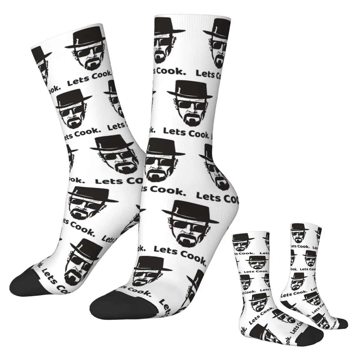 Носки Breaking Bad Heisenberg, впитывающие пот чулки в стиле Харадзюку, всесезонные длинные носки, аксессуары для подарка на день рождения унисекс
Носки Breaking Bad Heisenberg, впитывающие пот чулки в стиле Харадзюку, всесезонные длинные носки, аксессуары для подарка на день рождения унисекс