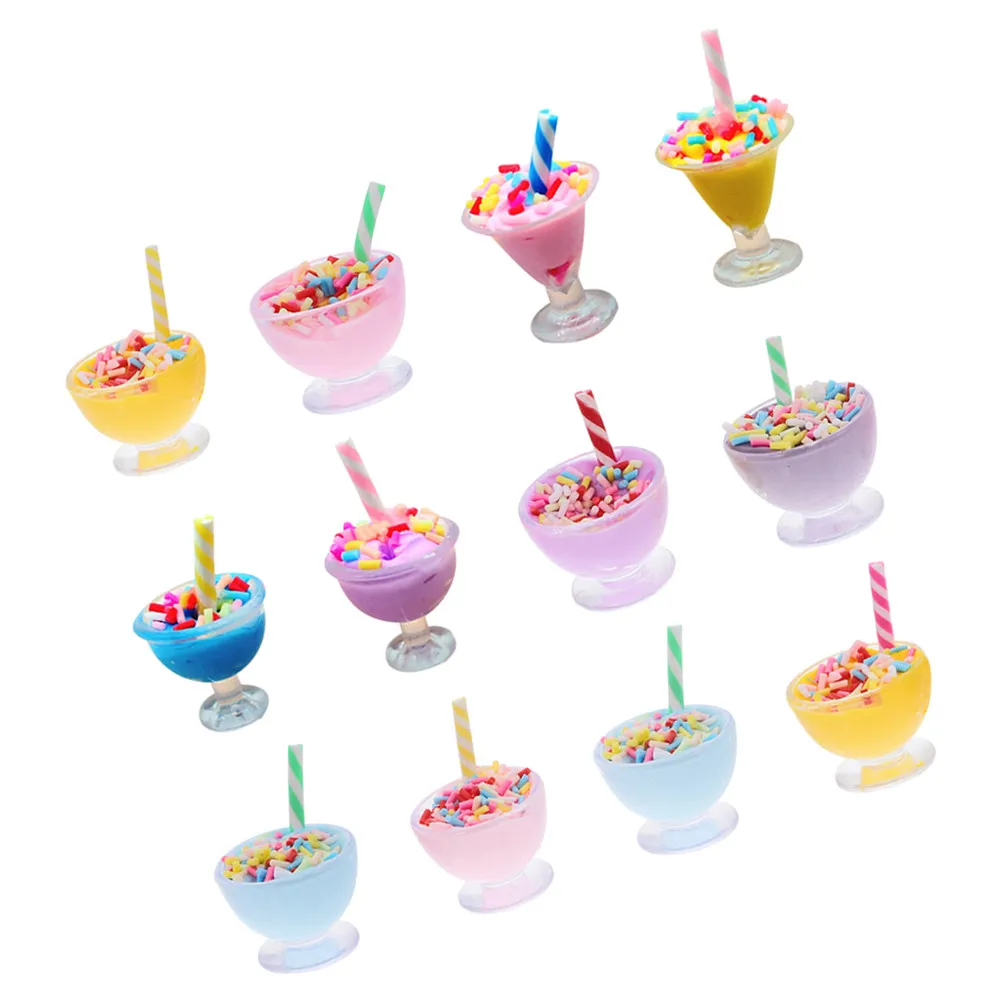 12Pcs Miniature Ice Cream Resin Food Set Lifelike Design for Dollhouse Decorations Creative Playhouse Supplies
12Pcs Miniature Ice Cream Resin Food Set Lifelike Design for Dollhouse Decorations Creative Playhouse Supplies
