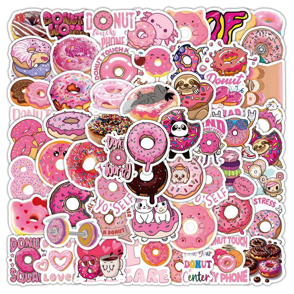 10/60PCS Cute Donut Cartoon Dessert Waterproof Stickers Decoration Notebook Mobile Guitar Suitcase Water Cup DIY Graffiti Toys
10/60PCS Cute Donut Cartoon Dessert Waterproof Stickers Decoration Notebook Mobile Guitar Suitcase Water Cup DIY Graffiti Toys
