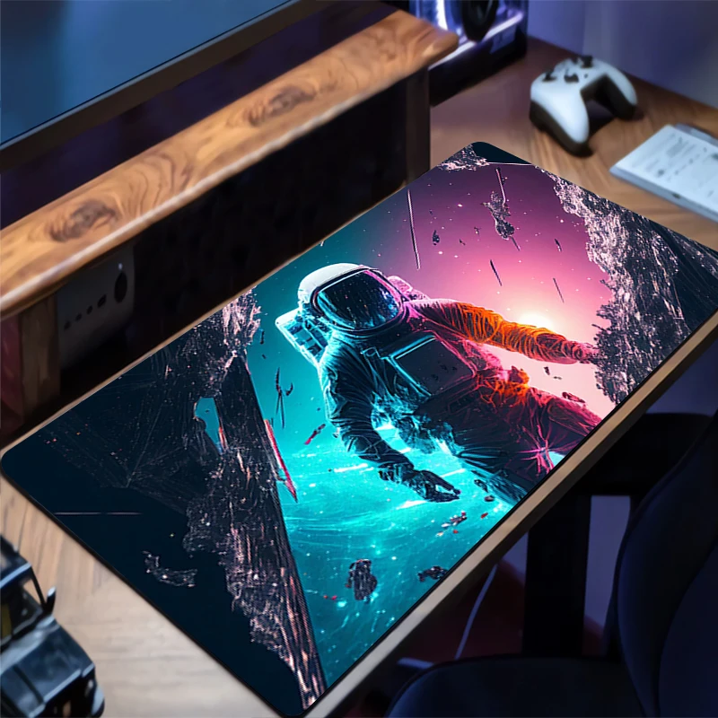 Mouse Pad Gaming Mousepad Desktop Anti-slip Protective Mat Outer Space Astronauts Computer Keyboard Pad Mausepad Anti-skid Pad
Mouse Pad Gaming Mousepad Desktop Anti-slip Protective Mat Outer Space Astronauts Computer Keyboard Pad Mausepad Anti-skid Pad