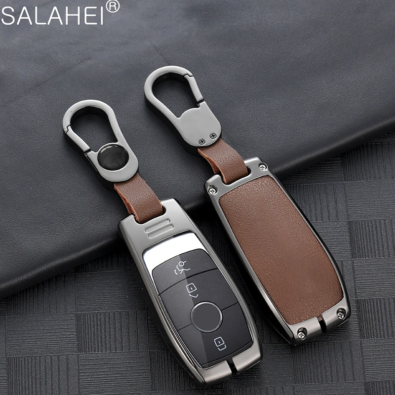Leather Car Key Case Full Cover Holder Shell For Mercedes Benz A C E S Class W204 W205 W212 W213 W176 GLC CLA AMG W177 Accessory
Leather Car Key Case Full Cover Holder Shell For Mercedes Benz A C E S Class W204 W205 W212 W213 W176 GLC CLA AMG W177 Accessory