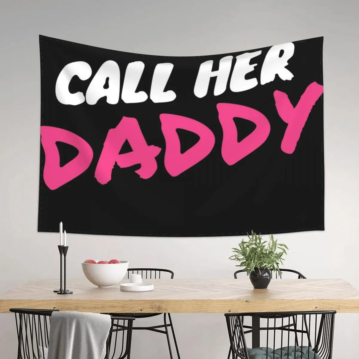 Call Her Daddy Tapestry Aesthetic Room Decoration Home Decorations Aesthetic Things To Decorate The Room Tapestry
Call Her Daddy Tapestry Aesthetic Room Decoration Home Decorations Aesthetic Things To Decorate The Room Tapestry