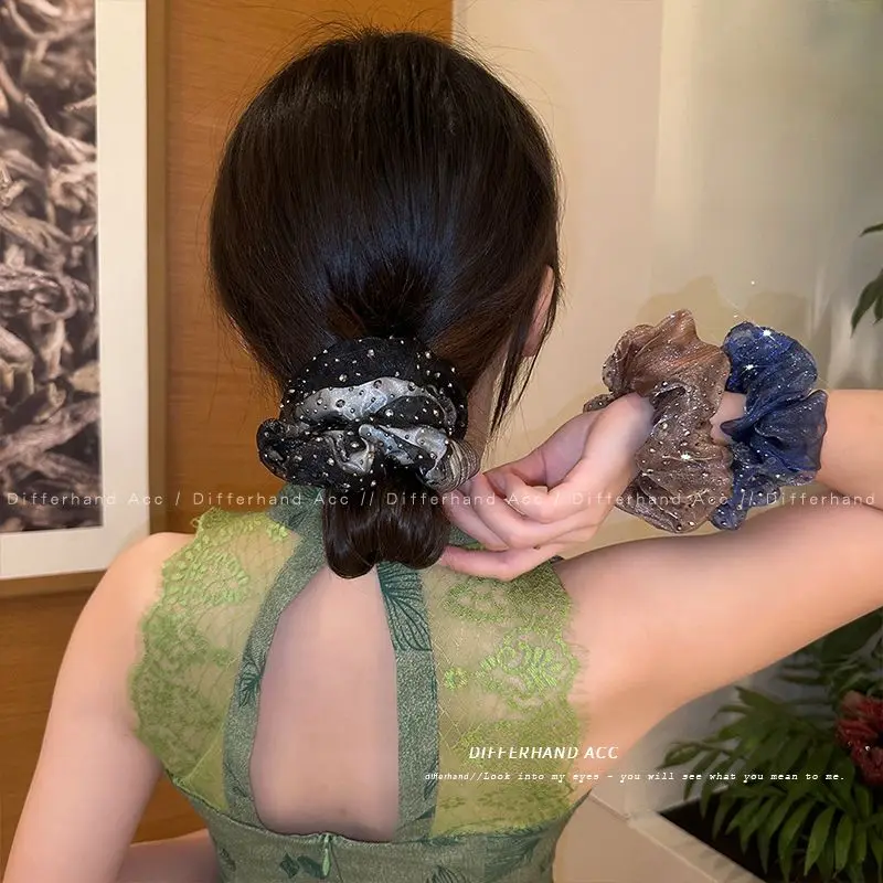 Large Intestine Hair Tie Rubber Band High-end Headband Flower Women's Hair Accessory
Large Intestine Hair Tie Rubber Band High-end Headband Flower Women's Hair Accessory