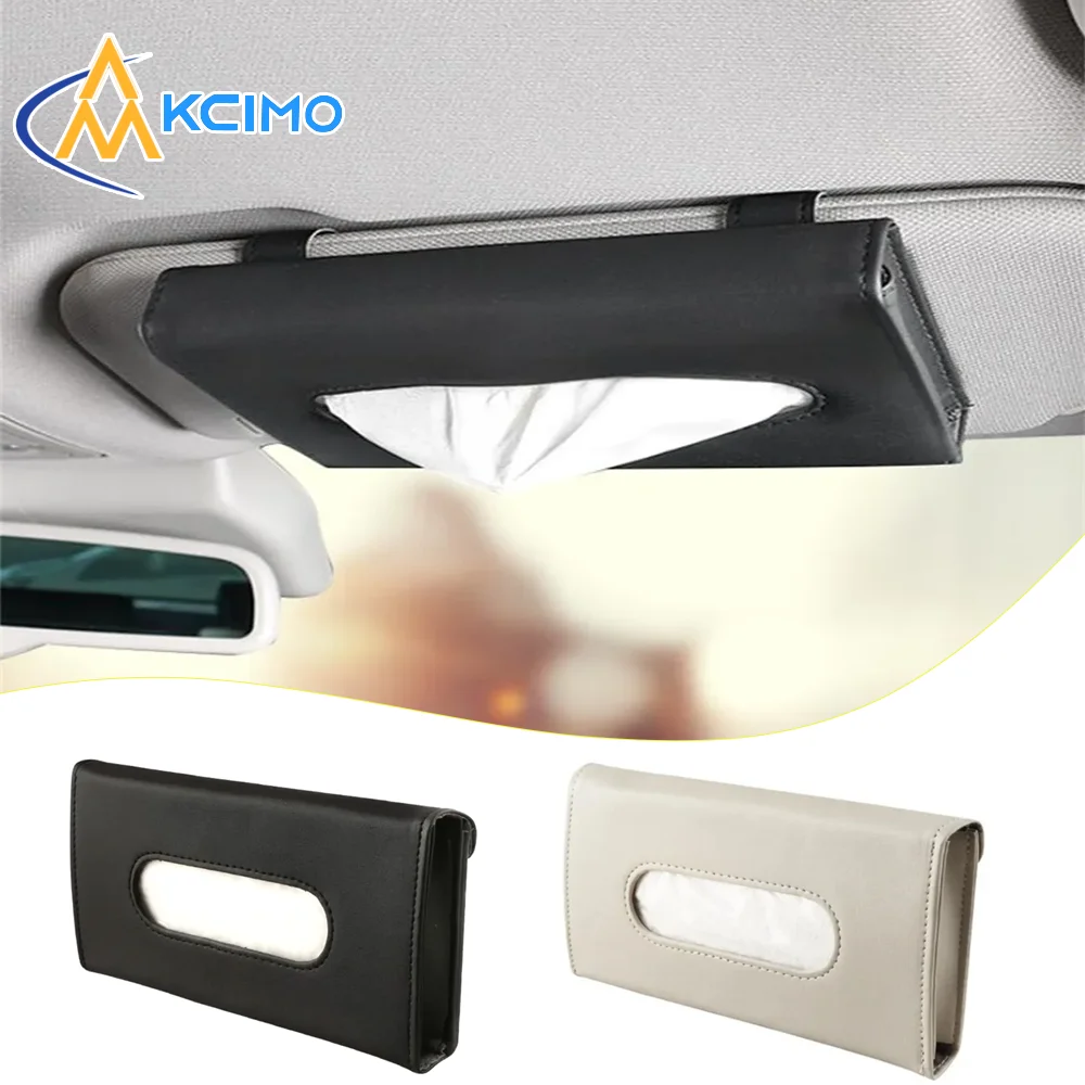 KCIMO New Soft Leather Car Tissue Box Car Sun Visor Type Block Hanging Container Towel Napkin Holder Paper Rack Storage Bag
KCIMO New Soft Leather Car Tissue Box Car Sun Visor Type Block Hanging Container Towel Napkin Holder Paper Rack Storage Bag