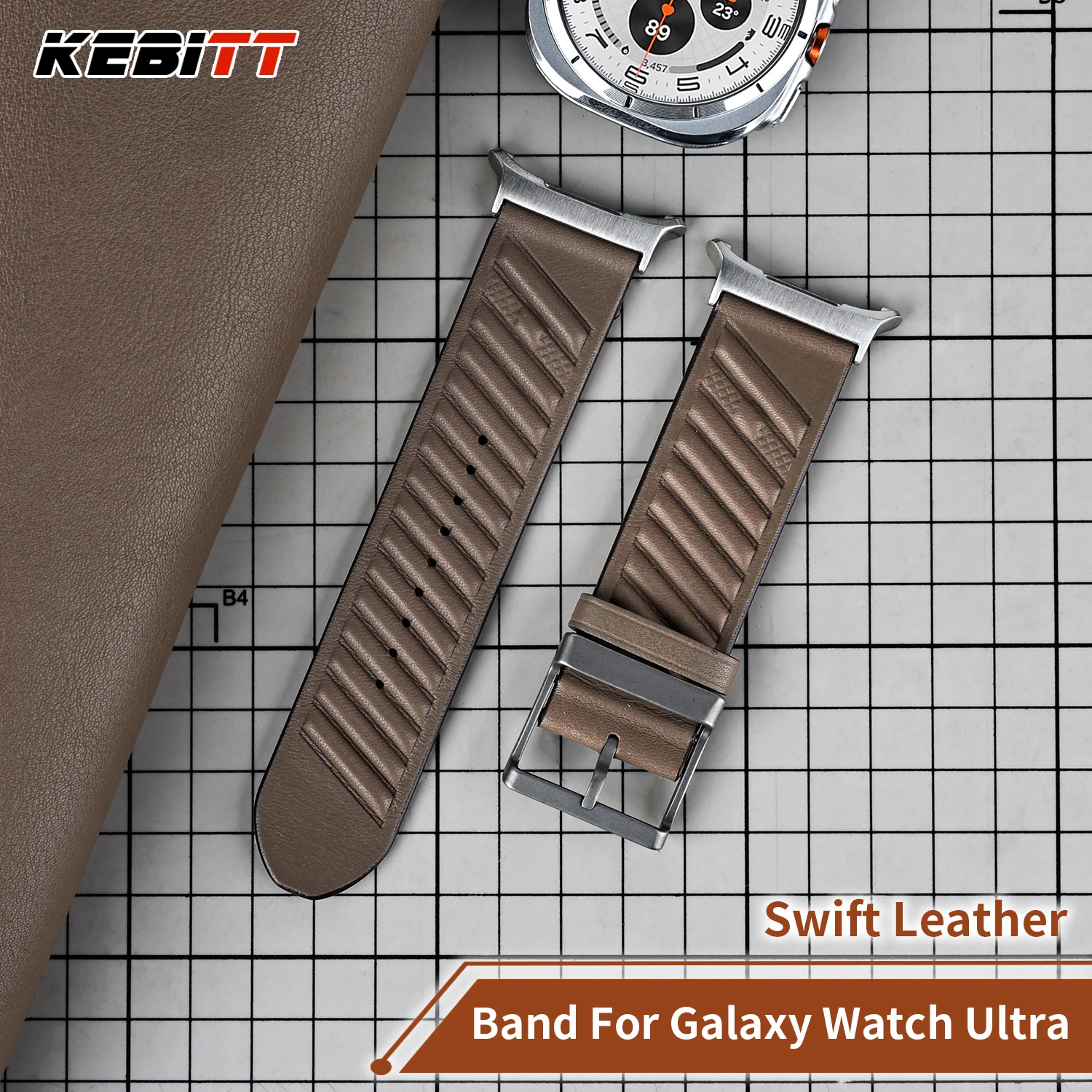 High Quality En Mer Bleu Nuit Swift Leather Single Tour For Samsung Galaxy Watch 7 Ultra 47mm Cower Leather Strap
High Quality En Mer Bleu Nuit Swift Leather Single Tour For Samsung Galaxy Watch 7 Ultra 47mm Cower Leather Strap
