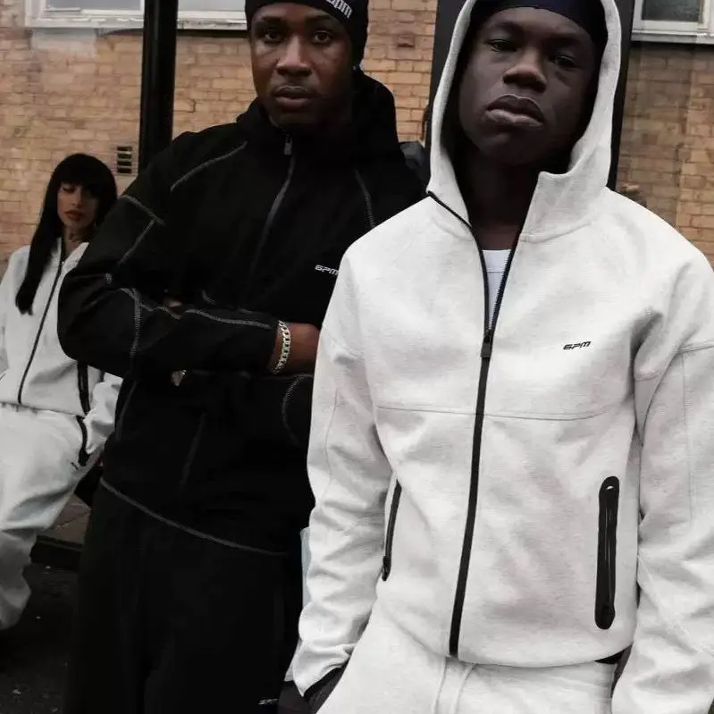 Outdoor Functional American Sle 6PM Drill Heavyweight Sports Casual Zipper Hoodie Sweatpants Set ex Long Sve Hooded
Outdoor Functional American Sle 6PM Drill Heavyweight Sports Casual Zipper Hoodie Sweatpants Set ex Long Sve Hooded