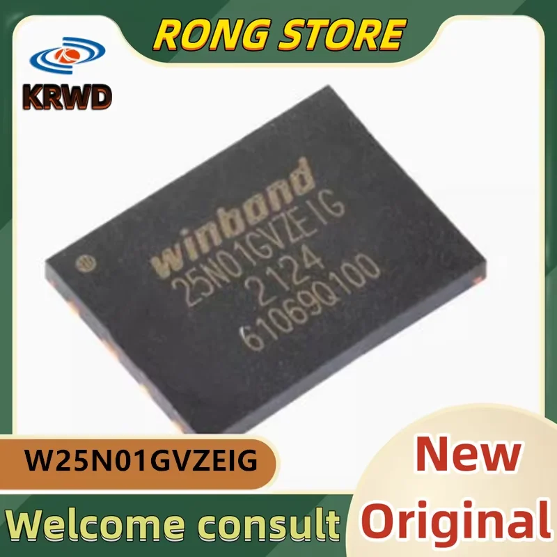 5 шт. 25N01GVZEIG новый и оригинальный чип IC W25N01GVZEIG W25N01GVZE1G QFN-8 3 В 1 ГБ NAND чип флэш-памяти
5 шт. 25N01GVZEIG новый и оригинальный чип IC W25N01GVZEIG W25N01GVZE1G QFN-8 3 В 1 ГБ NAND чип флэш-памяти