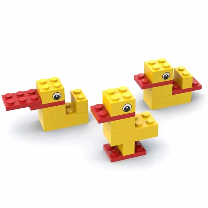 Yellow Duck Building Block Brick MOC Parts DIY Toys For GIft Early Childhood Education Compatible 3001/3003/3004 3 Sets/Lot
Yellow Duck Building Block Brick MOC Parts DIY Toys For GIft Early Childhood Education Compatible 3001/3003/3004 3 Sets/Lot