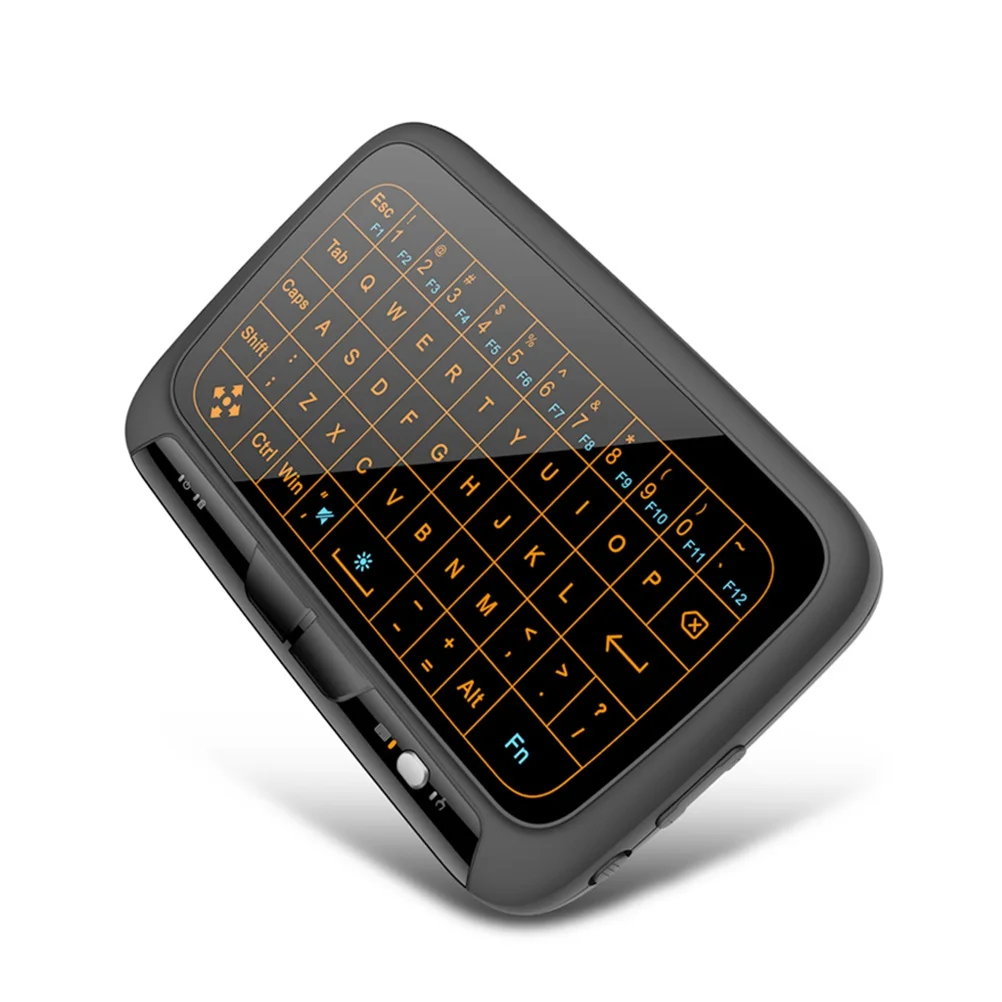 H18 2.4Ghz Wireless Touchpad Keyboard With Backlight Full Qwerty 10M Control Distance Usb Receiver For Smart
H18 2.4Ghz Wireless Touchpad Keyboard With Backlight Full Qwerty 10M Control Distance Usb Receiver For Smart