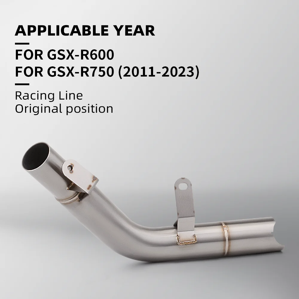 Used for connecting the motorcycle GSX-R600 GSX-R750 midsection connecting pipe (2011-2021) to the original vehicle pipe GSXR600
Used for connecting the motorcycle GSX-R600 GSX-R750 midsection connecting pipe (2011-2021) to the original vehicle pipe GSXR600