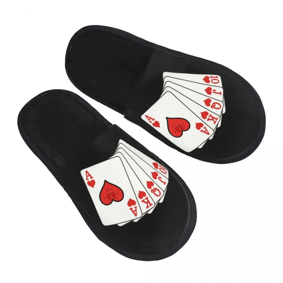 Custom Poker Soft Scuff With Memory Foam Slippers Women Gambling Card Game Spa House Shoes
Custom Poker Soft Scuff With Memory Foam Slippers Women Gambling Card Game Spa House Shoes