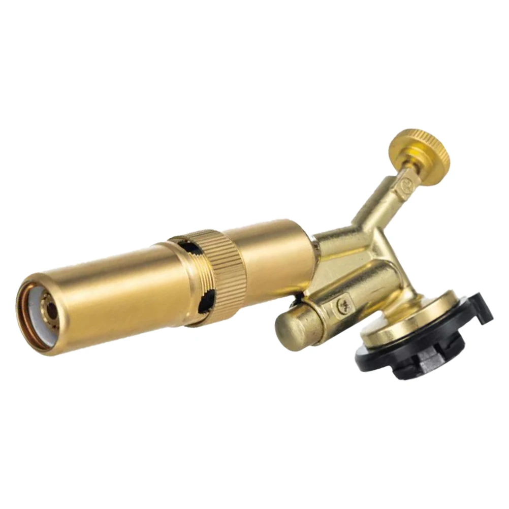 Portable Gas Canister Lighter Adjustable Flame Copper Alloy Stove Torch Nozzle Grilling Cooking Outdoor
Portable Gas Canister Lighter Adjustable Flame Copper Alloy Stove Torch Nozzle Grilling Cooking Outdoor