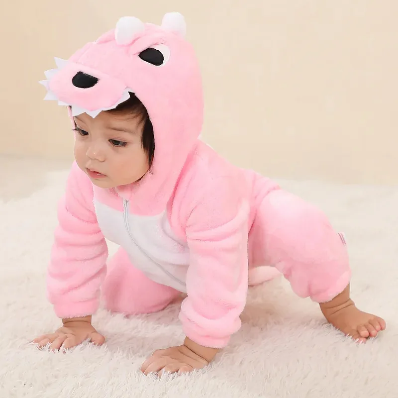 Newborn Baby Romper Infant Toddler Long Sleeve Rompers Kigurumi Cute Pink Dinosaur Cartoon Jumpsuit Baby Pajamas For Girls Boys
Newborn Baby Romper Infant Toddler Long Sleeve Rompers Kigurumi Cute Pink Dinosaur Cartoon Jumpsuit Baby Pajamas For Girls Boys