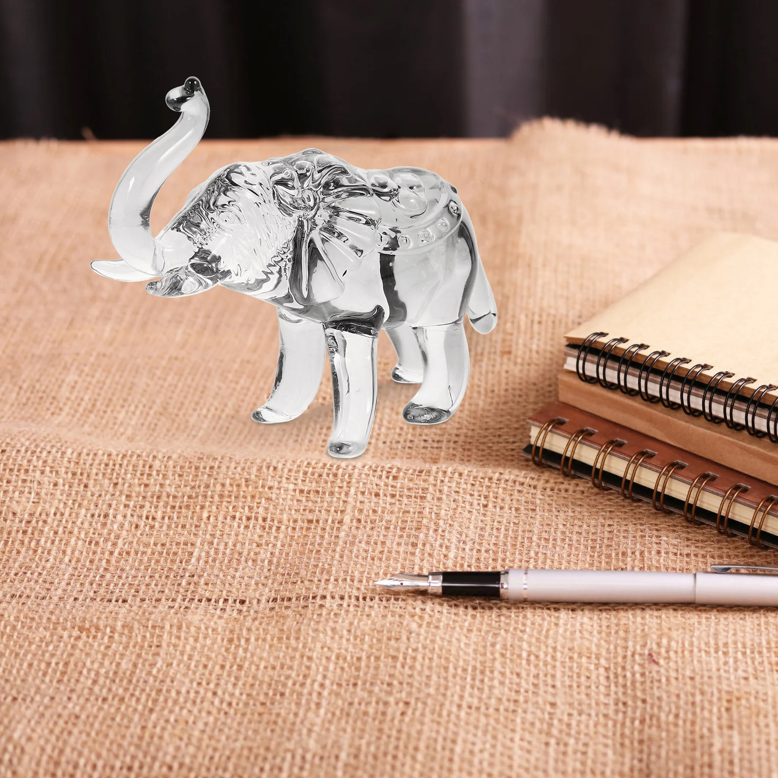 Crystal Small Elephant Ornament Elegant Animal Sculpture Desktop Decoration Mini Crystal Figure for Home Office Decor
Crystal Small Elephant Ornament Elegant Animal Sculpture Desktop Decoration Mini Crystal Figure for Home Office Decor