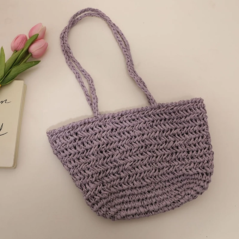 Women Straw Shoulder Bag Large Capacity Beach Woven Tote Purse Summer Handbags Lightweight Bag for Outdoor Vacation 066F
Women Straw Shoulder Bag Large Capacity Beach Woven Tote Purse Summer Handbags Lightweight Bag for Outdoor Vacation 066F