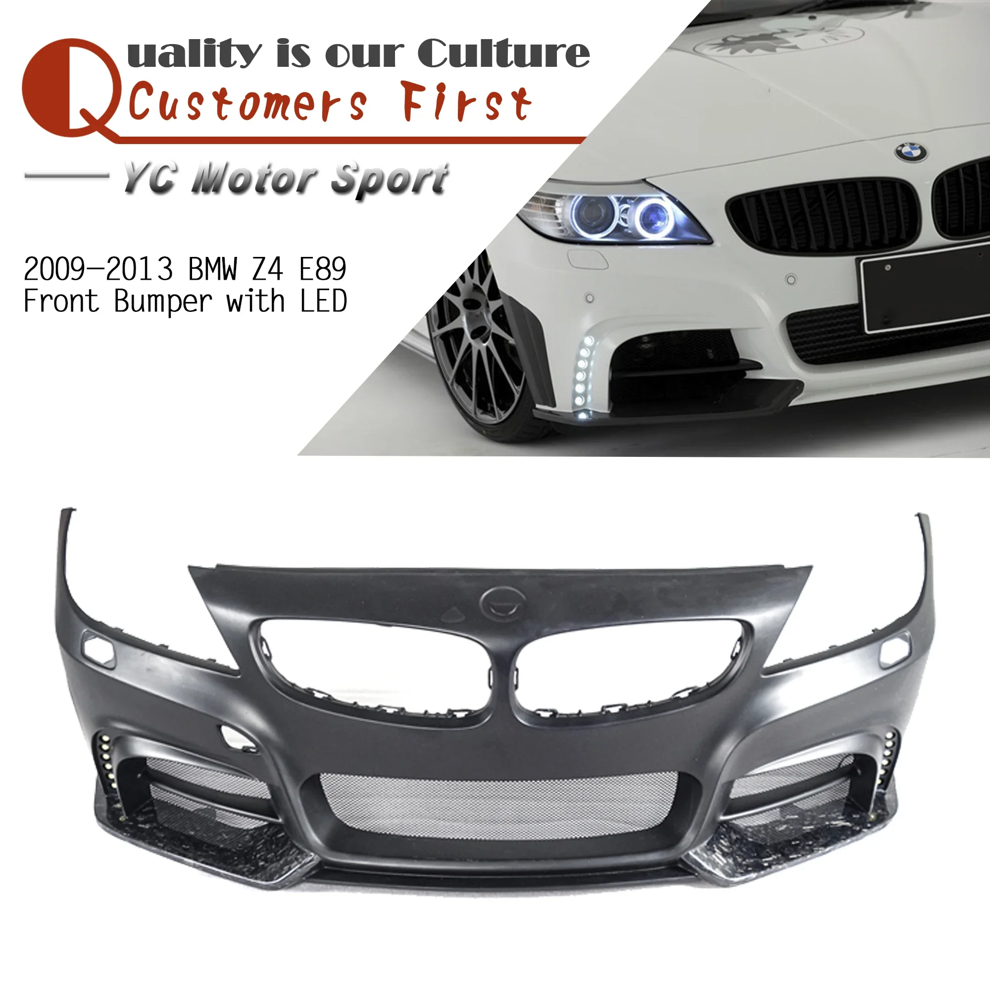Car Accessories Portion Forged Carbon Weave RW White WF Ed Style Front Bumper Fit For 2009-2013 Z4 E89 Front Bumper With LED
Car Accessories Portion Forged Carbon Weave RW White WF Ed Style Front Bumper Fit For 2009-2013 Z4 E89 Front Bumper With LED