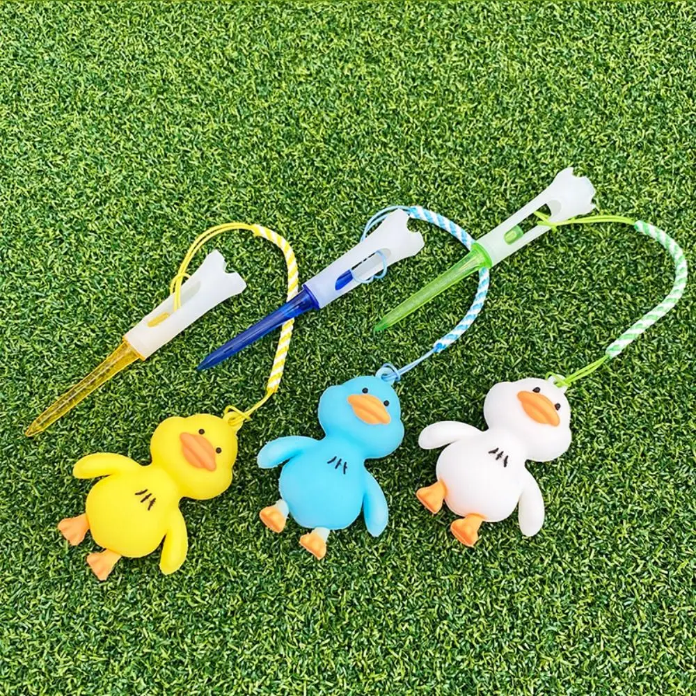 Plastic Cartoon Golf Rubber Tee Recyclable Anti-loss Duck Golf Tee Portable 83mm Golf Novelty Shape Tee Golf Practice Tools
Plastic Cartoon Golf Rubber Tee Recyclable Anti-loss Duck Golf Tee Portable 83mm Golf Novelty Shape Tee Golf Practice Tools