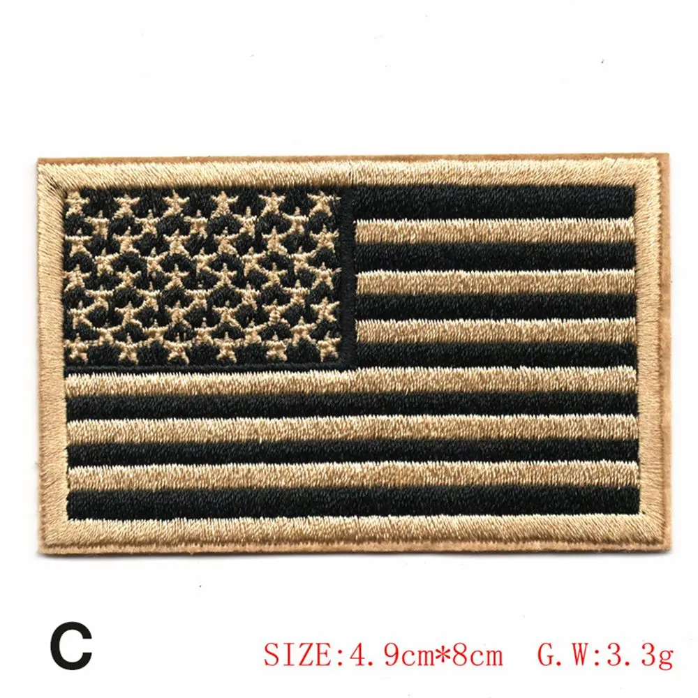 USA Thread Garment Flag Patriotic Sew On Iron On Patches Clothes Stickers Embroidered Appliques
USA Thread Garment Flag Patriotic Sew On Iron On Patches Clothes Stickers Embroidered Appliques