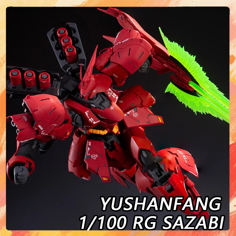 New YUSHANFANG Model RG 1/100 Sazabi Action Figures MSN-04 Anime Figure Assembly Model Kit Plastic Toys Birthday Gift
New YUSHANFANG Model RG 1/100 Sazabi Action Figures MSN-04 Anime Figure Assembly Model Kit Plastic Toys Birthday Gift